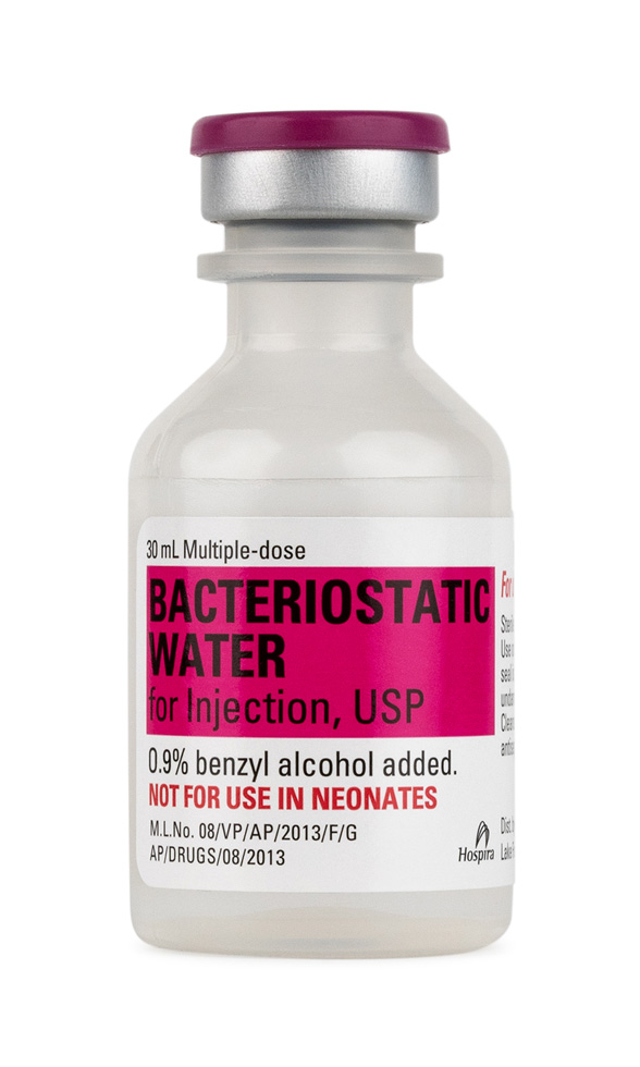 Bacteriostatic Water 30mL (Sterile Multi-Use Vial)